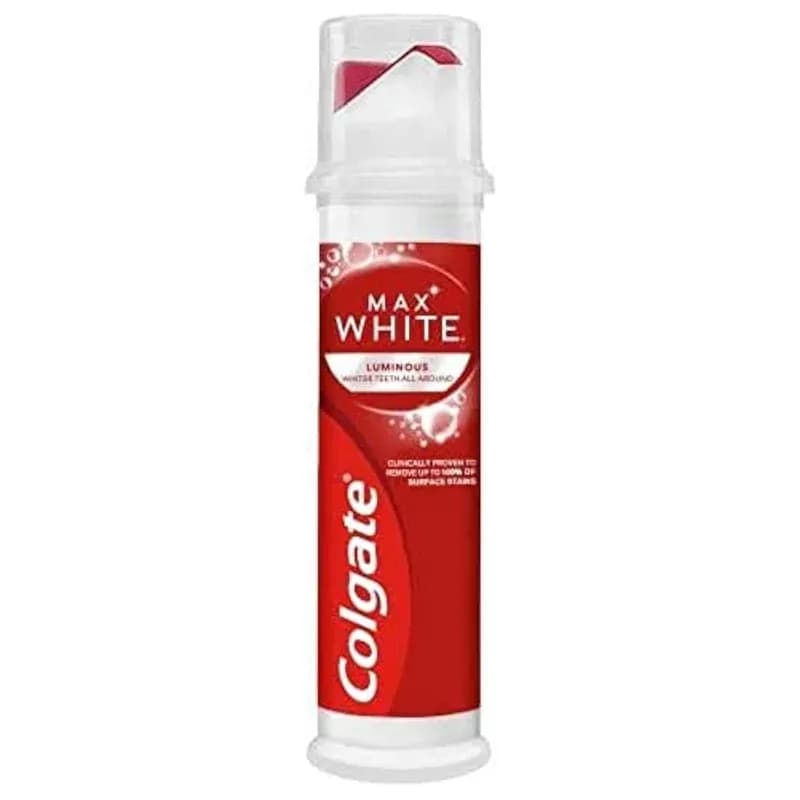 Colgate - Colgate Max White Luminious Pump Toothpaste - 100g