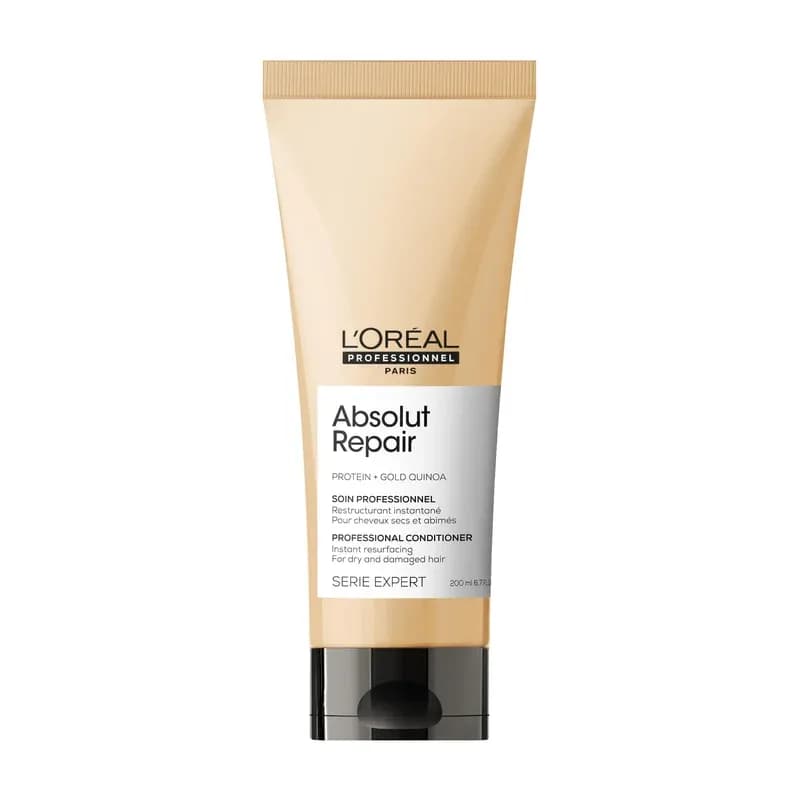 L'Oréal Professionnel Repairing Conditioner for Damaged, Dull and Dry Hair, Regenerating, with Quinoa and Proteins, Expert Series, Absolut Repair Conditioner, 200 ml