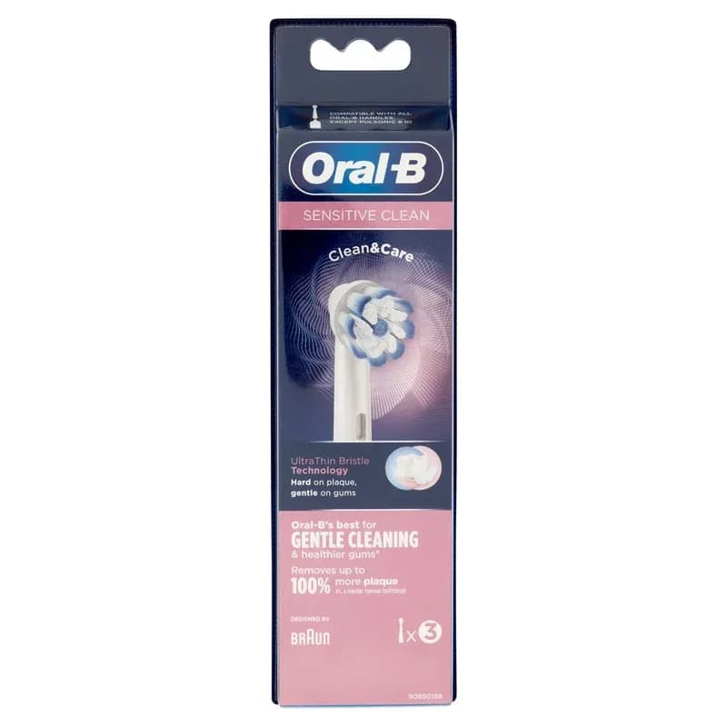 Oral-B Sensitive Clean Heads for Electric Toothbrush