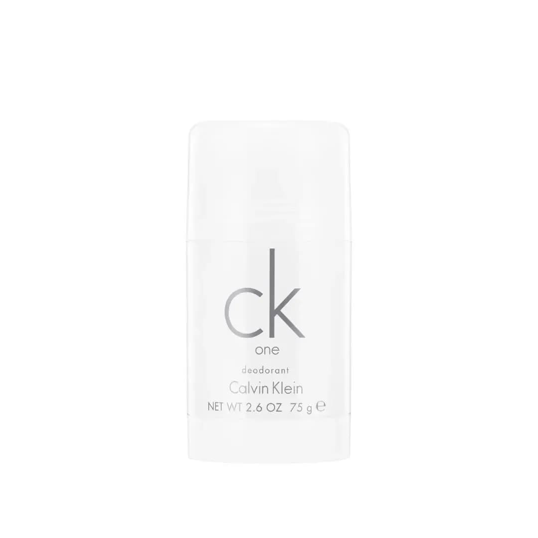 Calvin Klein CK One Unisex Deodorant Stick, Citrus & Aromatic Fragrance 75g