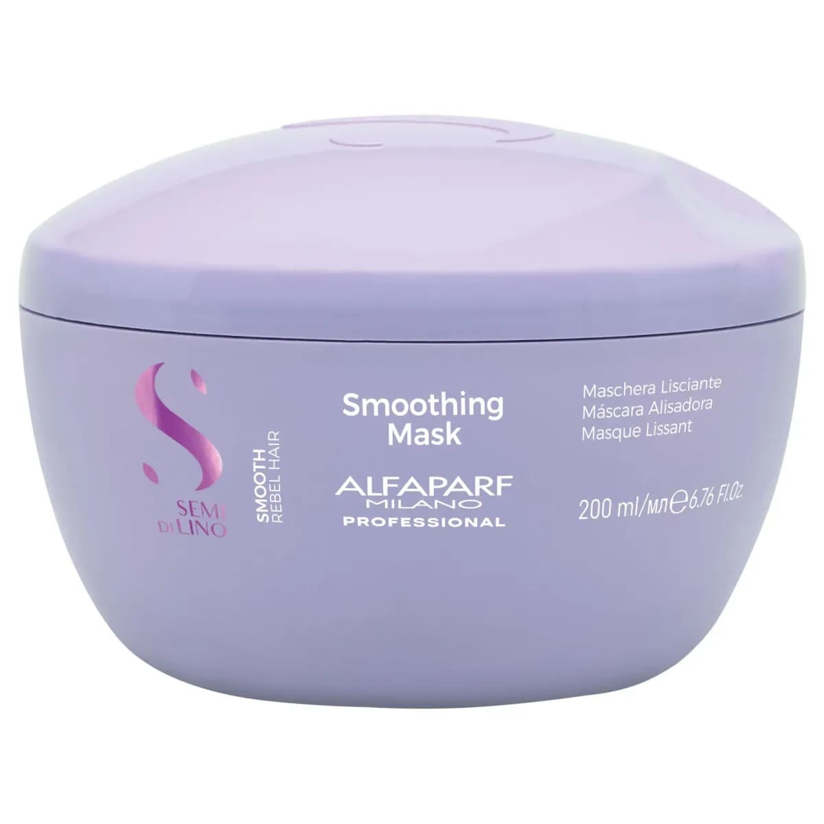 Alfaparf Semi di Lino Smoothing Smoothing Mask 200ml - Unruly Hair