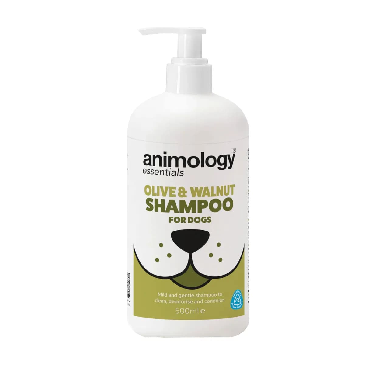 Animology Essentials Olive and Walnut Dog Shampoo 500ml